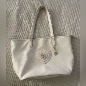 Juicy Couture Elegant off White Tote Bag